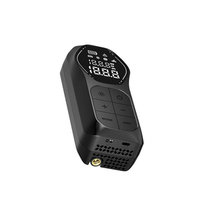 Compresseur d'air portable sans fil ABS 150 PSI pour pneus de voiture, moto, <span class=keywords><strong>vélo</strong></span> et ballons – <span class=keywords><strong>Pompe</strong></span> à air électrique numérique - Product Image 3