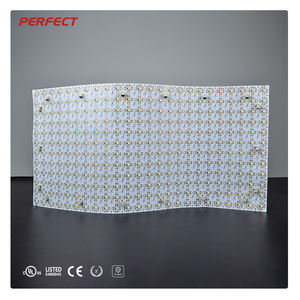 Panneau LED SMD2835 à haute luminosité Ra>90, PSB282C, 288 LED, DC24V, 30W, angle de faisceau de 120°, 2700K-6500K, 240x480x6.5mm, IP20, moderne - Product Image 1