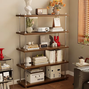 2025 nouveau Vintage-Style cuisine comptoir étagère <span class=keywords><strong>Table</strong></span> à manger <span class=keywords><strong>Table</strong></span> à thé thé tasse support étagère en bois massif - Product Image 3