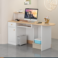 Bureau d'accueil minimaliste en bois sur mesure, comptoir moderne pour boutique de vêtements, salon, bureau, boutique