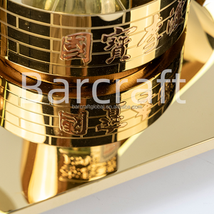 Cao cấp thép không gỉ mạ điện cho Champagne hiển thị đứng môi trường xung quanh thanh/Câu lạc bộ phụ kiện thương hiệu kệ trưng bày - Product Image 3