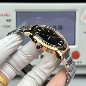 Reloj de Lujo Premium con Caja Mecánica Automática, Esfera Romana Luminosa, Cristal de Zafiro, Resistente al Agua 50 Bar, Acero Inoxidable - Product Image 6