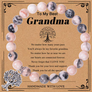 Pulsera <span class=keywords><strong>de</strong></span> árbol <span class=keywords><strong>de</strong></span> la vida, piedra <span class=keywords><strong>de</strong></span> ágata, pulsera <span class=keywords><strong>de</strong></span> cuentas <span class=keywords><strong>de</strong></span> 8mm, regalos <span class=keywords><strong>para</strong></span> abuela Nana, <span class=keywords><strong>suegra</strong></span>, madre del novio, <span class=keywords><strong>cumpleaños</strong></span>, Navidad - Product Image 1