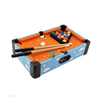 SCVIBE Ensemble de table de billard portable mini avec billes, queues et accessoires, personnalisable, en MDF, usine OEM pour les acheteurs en gros
