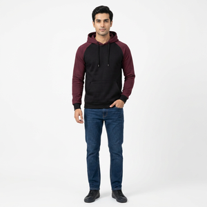 Sudaderas con capucha y sudaderas de alta calidad para hombre, tallas grandes, transpirables, de mezcla de algodón, para hombre. - Product Image 1