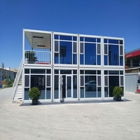 Maison conteneur modulaire préfabriquée rectangulaire pliable et respirante LW pour hôtels et commerces – Design moderne, transport facile