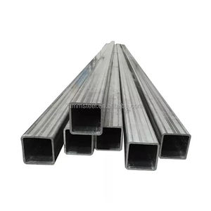 Profil en <span class=keywords><strong>acier</strong></span> doux Q235 ASTM A500 Tube carré galvanisé personnalisé <span class=keywords><strong>50x50</strong></span> 75x75 100x100 Tailles Soudage ERW 6m 12m - Product Image 2