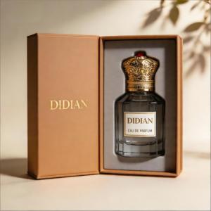 Flacons de parfum vides de 50 ml haut de gamme, très demandés, style vintage rond, jolis flacons vaporisateurs, avec étiquette personnalisée et boîte - Product Image 6