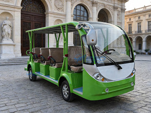 Autobús Turístico Eléctrico Urbano de Cuatro Ruedas, Autobús Turístico Eléctrico Ecológico de 14 Asientos para Atracciones Turísticas en Venta - Product Image 5