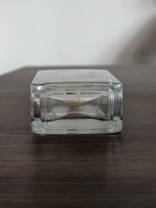 Bouteille de Luxe en <span class=keywords><strong>Verre</strong></span> Carrée/Rectangulaire à Base Lourde, Mini 200ml, avec Bouchon en Liège pour Whisky et <span class=keywords><strong>Tequila</strong></span> Premium - Product Image 5