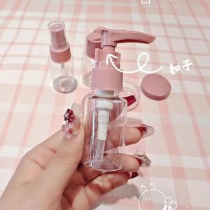 Travel <b>Spray</b> Bottle <b>Set</b> 30ml PET Transparent Face Cosmetic Lotion Bottles With <b>Spray</b> Head Travel Size - Product Image 3