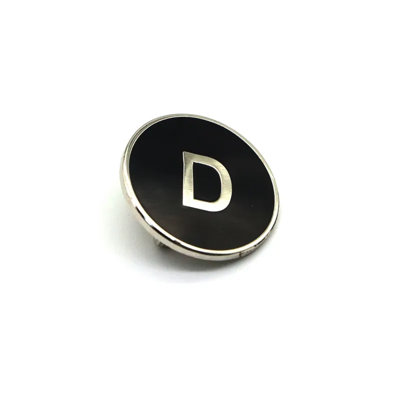 Distintivo del perno del risvolto dei bottoni del metallo in bianco dell'esercito di dubai di prezzi economici del fornitore della fabbrica