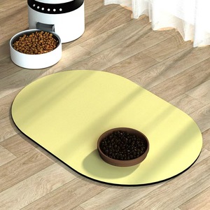 Diatomaceous Earth Oval Pet <b>Mat</b> Anti-Slip Waterproof Absorbent Quick-Drying For <b>Cats</b> And Dogs - Product Image 2