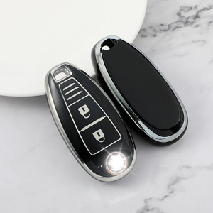 Coque de protection pour clé de voiture en TPU souple de qualité supérieure pour <span class=keywords><strong>SUZUKI</strong></span> Grand <span class=keywords><strong>Vitara</strong></span> <span class=keywords><strong>S</strong></span>-<span class=keywords><strong>CROSS</strong></span> Alivio SX4 porte-clé<span class=keywords><strong>s</strong></span> porte-clé<span class=keywords><strong>s</strong></span> sac usine directe - Product Image 5