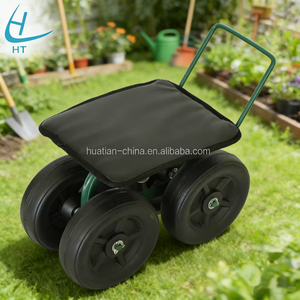 Siège <span class=keywords><strong>de</strong></span> <span class=keywords><strong>jardin</strong></span> roulant ergonomique élégant avec support lombaire, taille sur mesure, coussin en mousse à mémoire <span class=keywords><strong>de</strong></span> forme pour soulager les maux <span class=keywords><strong>de</strong></span> dos - Product Image 1