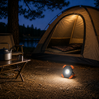 Tragbare Wiederaufladbare Magnetische LED-Arbeitsleuchte 2500LM COB USB-C Powerbank IP54 für Bau Garage Autoreparatur Camping