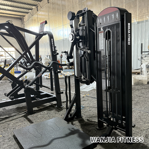 2025 Harga kompetitif peralatan gym komersial mesin diisi Pin latihan kekuatan pelatihan berdiri Total lengan - Product Image 5