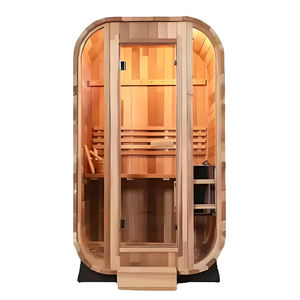 <span class=keywords><strong>Sauna</strong></span> de Madera Moderna para Interiores y Exteriores, Seca, para 8 Personas, de Lujo, con Control Automático, Tradicional, para Terapias de Bienestar - Product Image 5