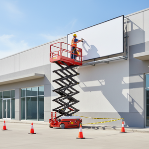 Plataforma Elevadora de Trabajo Aéreo de 4m, Estructura Estable, con Batería de Larga Duración para Trabajo Continuo y Negocios de <span class=keywords><strong>Alquiler</strong></span> - Product Image 6