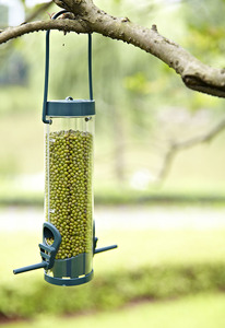 Wild <strong>Bird</strong> Feeders for Outside Hard Thick Plastic Tube Peanut Feeder <strong>Goldfinch</strong> Feeder Sunflower Feeders for <strong>Birds</strong> - Product Image 2