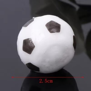 6ピース/セットサッカーボールサッカーキャンドル誕生日パーティー用キッドケーキデコレーション用品ドロップシッピング - Product Image 3