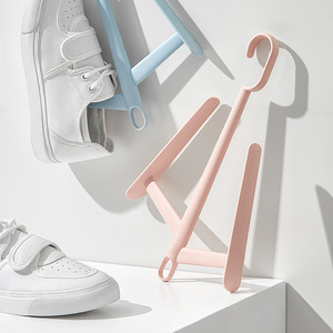 Multifunctional X Shape Shoe Drying Rack Hook Type White For Clothes And Shoes Balcony Use - Product Image 3