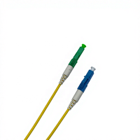 Kabel Patch Fiber Optik COMTON Duplex LC UPC ke LC APC Single Mode G.657A1 9um Kuning LSZH/PVC Bersertifikasi ROHS Panjang 1m