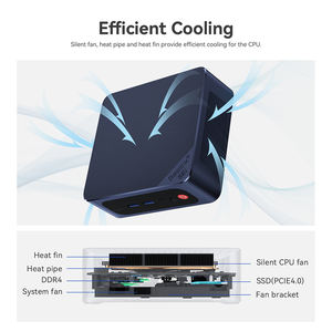 <span class=keywords><strong>Beelink</strong></span>-Mini PC <span class=keywords><strong>Sei12</strong></span> Intel de 16G + 500G, dispositivo Wins11, Wifi6 DP tipo C, rápido SSD, ordenador de escritorio para juegos, potente Tablet PC de oficina - Product Image 3