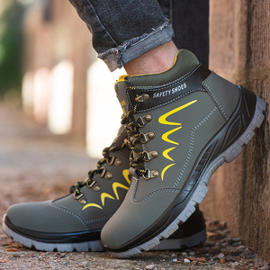 Venta al por Mayor <span class=keywords><strong>de</strong></span> Botas <span class=keywords><strong>de</strong></span> Trabajo <span class=keywords><strong>de</strong></span> Alta Calidad para Hombre con Puntera <span class=keywords><strong>de</strong></span> Acero, Antiaplastamiento, Indestructibles y Resistentes al Agua - Product Image 5