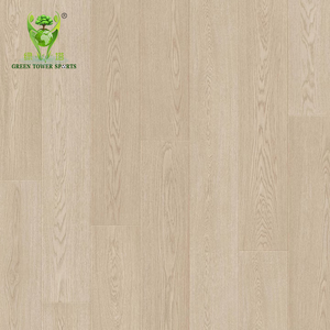 Revêtement de sol SPC rigide de 8,0 mm, épaisseur 6,5 mm avec sous-couche IXPE de 1,5 mm, carreaux de bois insonorisants pour les bâtiments commerciaux, résidentiels et hôteliers - Product Image 2