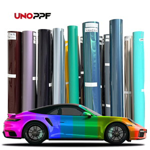 สติ๊กเกอร์ติดรถยนต์ลายโลหะ ซ่อมแซมรอยขีดข่วนได้เอง รับประกัน <span class=keywords><strong>10</strong></span> ปี ฟิล์มเปลี่ยนสี PPF - Product Image 3