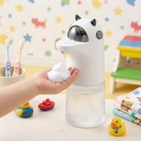 Distributeur de savon automatique pour enfants Junshun Direct Factory, style monstre, étanche IPX5, capteur infrarouge, ABS, distributeur de savon mousse automatique