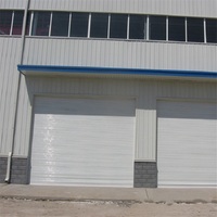 Porte à enroulement résistante au vent, prix d'usine Chine