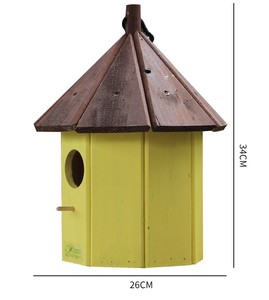 2021 neues Massivholz-Familien vogelnest im Innen-und Außenbereich - Product Image 6