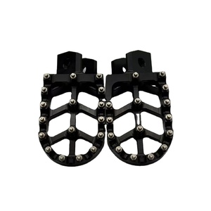 พักเท้าอะลูมิเนียมอัลลอยด์สีดำแบบ CNC สำหรับ Yamaha TTR125(L/LE/E) / TTR230 ออฟโรด คุณภาพสูง เพิ่มประสิทธิภาพ - Product Image 1