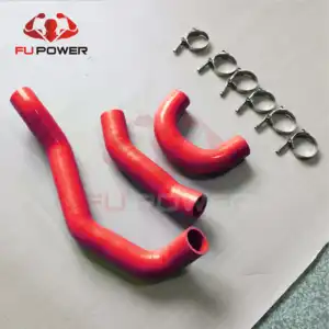 Mitsubishi Pajero 99-06 model (3 hose set) silicone intercooler hoses made in 5ply reinforced silicone