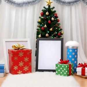 Đơn giản giáng sinh thiết kế được trang bị với một đơn giản và an toàn phía sau đứng hiển thị đứng A4 6x8 hoặc 8x10 hình ảnh - Product Image 6