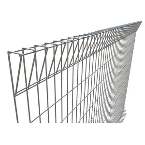 Toptan anti sonbahar çit-Anping 2021 sıcak satış sıcak daldırma galvanizli bahçe çit çelik rulo üst çit üçgen bükme kaynaklı tel örgü