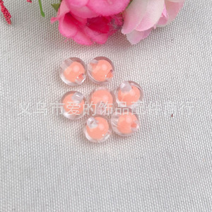 Acrylic Round <b>Beads</b> 8-10mm Inner Colored For Bracelet Making DIY Jewelry Accessories Bulk Wholesale Yiwu Origin - Product Image 3