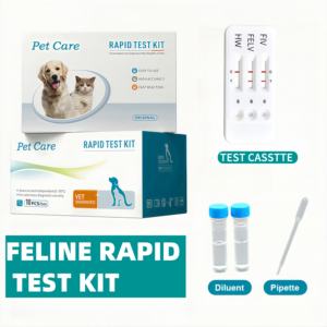 Teste rápido de três combinações precisas felino fiv ab/<span class=keywords><strong>felv</strong></span> <span class=keywords><strong>ag</strong></span>/hw - Product Image 1