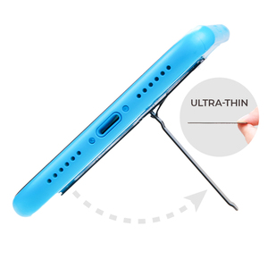 Ultra Thin Foldable <b>Phone</b> Stand Custom Logo Stainless Steel Adhesive Cell <b>Phone</b> Kickstand for Desk - Product Image 2