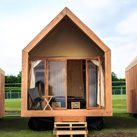 Moderno Panel de Control Eléctrico para Sauna de Vapor Seco al Aire Libre para 3-4 Personas, Carpa de Sauna Infrarroja de Doble Función de Hemlock/Cedro Rojo