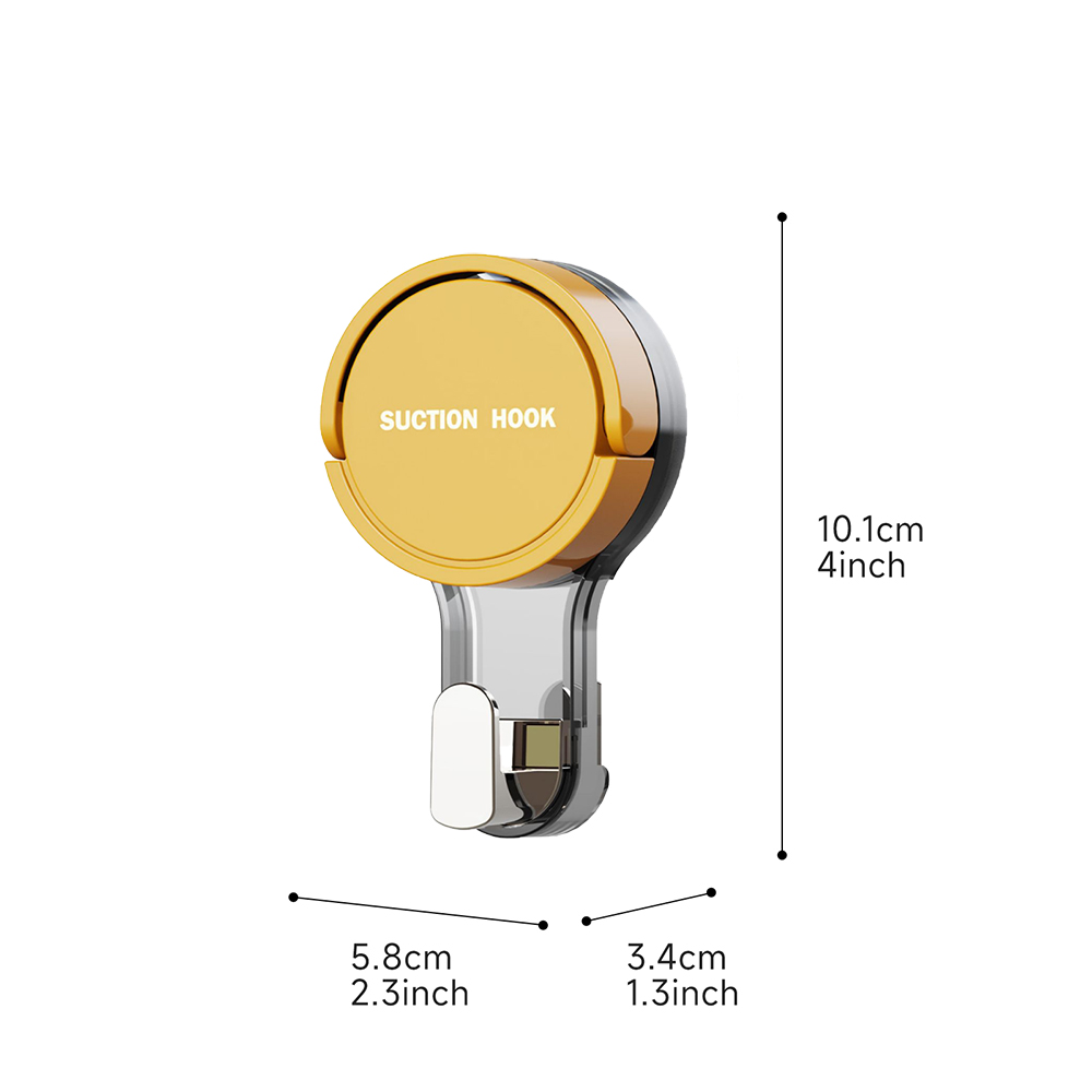 Gancho simple amarillo