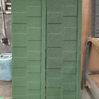 Matériau de grande qualité type classique tuile métallique revêtue de pierre Fabriqué en Chine pour les matériaux de construction