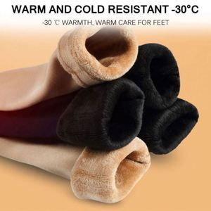 New Velvet Women Ankle Winter <b>Warm</b> Breathable Thermal Crocheted Snow Boots Soft Casual Striped 5 Toe Anti-Slip Daily Logo Bottom - Product Image 5