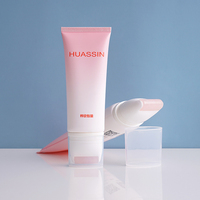 Emballage cosmétique en plastique ABL à étiquette privée D40, tube pour crème pour le visage, fond de teint, crème pour le cou avec applicateur à bille à visser