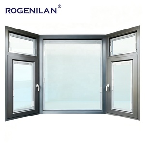 Fenêtres en verre trempé insonorisées en aluminium sur mesure Rogenilan pour baies vitrées avec stores - Product Image 3