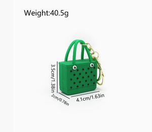 Mini porte-clés pendentif en caoutchouc, accessoires de sac de plage, cadeau d'été, fournisseur de porte-clés de plage personnalisés - Product Image 4