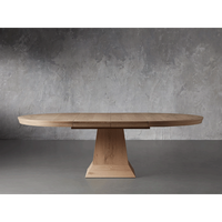 Meuble de salle à manger d'usine OEM mobilier de chambre Tables de salle à manger rectangulaires en bois de luxe de style moderne