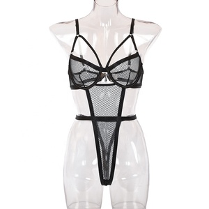 Lencería Sexy con Copas de Encaje Transparente, Proveedor Mayorista de Lencería con Copas - Product Image 1